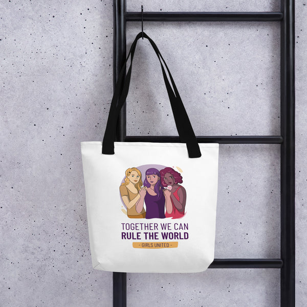 Together We Can Rule the World Tote Bag